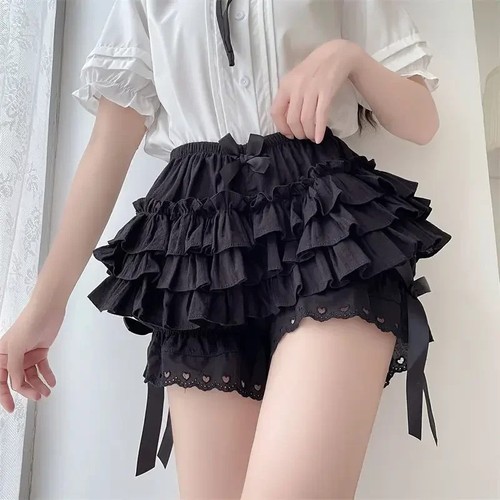 Women pleated bloomers - women, shorts