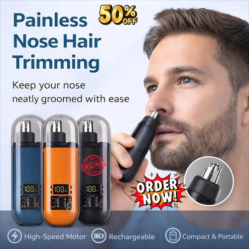 Electric nose ear hair - 2-in-1,