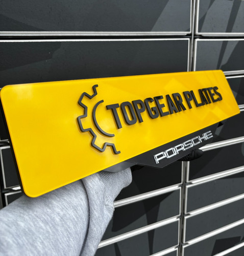 Porsche number plate car - porsche,