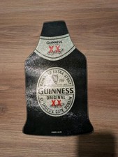 Guinness Bottle Shaped Glass