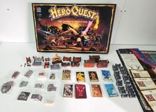 Vintage Games Workshop Hero Quest Board Game MB Games 1989 - Incomplete