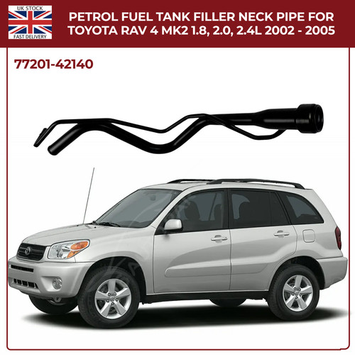 Petrol fuel tank filler - tank, neck
