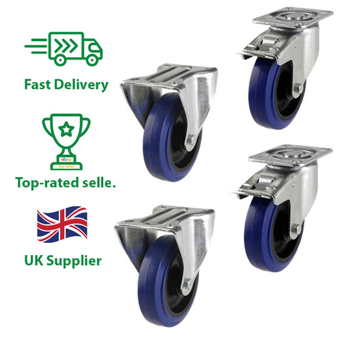 100mm casters castors - 4",