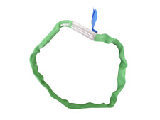 2 Tonne x 1 metre GREEN Round Slings To EN-1492-2 cargo lifting recovery strop