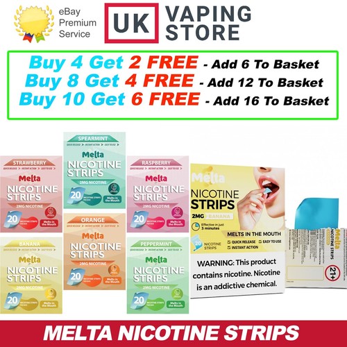 Melta nicotine strips patches - melta,