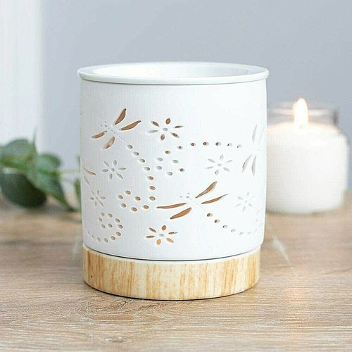 White ceramic oil - ceramic, burner