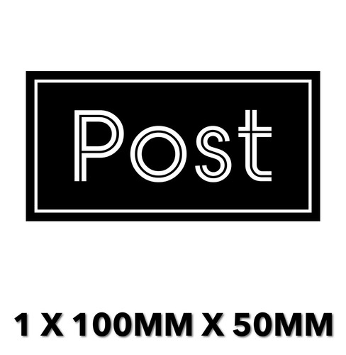 Sticker post royal mail - sticker,