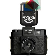 Holga 120N Medium Format Analog Film Camera 120 N with Flash