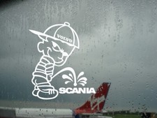 VOLVO piss on Scania  funny