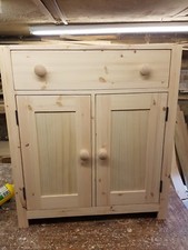 bespoke handmade kitchen  cabinets WITH IN REAL WOOD Set of 10 CHEAPEST ON EBAY 