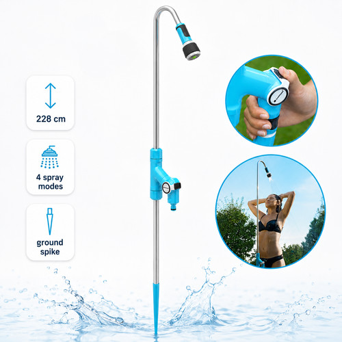 Garden shower 228cm spray - 4,