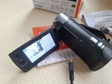 Sony HDR-PJ410 HD Handycam Camcorder w/ Built-in Projector + USB Charging Cable