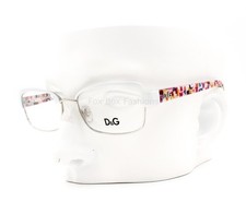 Dolce Gabbana D&G 5102 1104 Eyeglasses Frames Glasses White 51-16-135 w/case