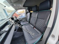 Fit With: VW Transporter T5 T6 Seat Covers 3 Seater 1+2 with 2 armrest covers