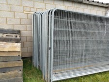 Heras security mesh fencing