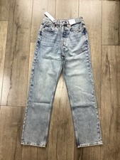 TOPSHOP LIGHT BLUE STONEWASHED