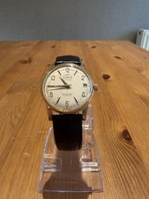 VINTAGE MONDAINE AUTOMATIC 30 JEWEL GOLD PLATED MENS WATCH SERVICED FELSA 4002