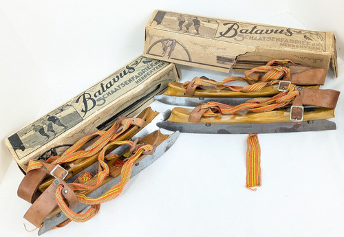 Vintage batavus wooden ice - batavus,