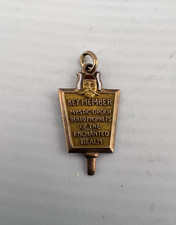 Old 10K Masonic Pendant-Mystic