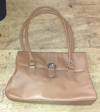 Joshua Taylor Large Tan Leather Tote Shoulder Bag