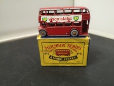 P239-MATCHBOX LESNEY No5B LONDON BUS WITH BOX."VISCO STATIC". GPW