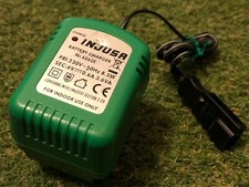 GENUINE INJUSA 6v BATTERY CHARGER for KIDS TOY RIDE ON CARS & BIKES Ref: NR.606
