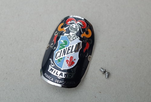 Cinelli milano head badge - milano,