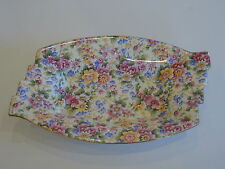 Rare Original Royal Winton Grimwades  'Cheadle' gilded chintz Art Deco Dish