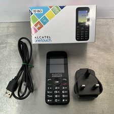 Alcatel One Touch 10.16g Mobile Phone - Volcano Black