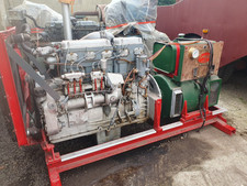 Gardner Generator 5 Cylinder Diesel Engine . Lister Maudsley 110v DC Generator.