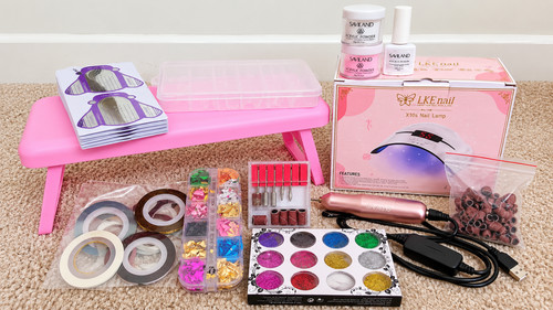 Acrylic nail starter kit - acrylic,
