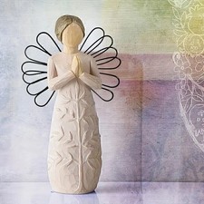 Angel Figure Guardian Angel Christmas Angel Willow Tree