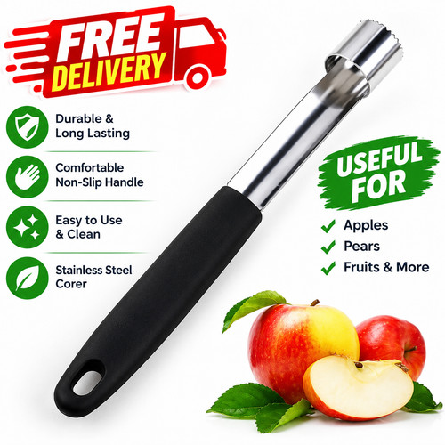 Stainless steel twist - stainless, apple