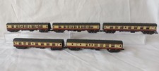 N gauge EXCELLENT 5x Lima Mk Mark 1 Coach BR Crimson/Cream Comp Brake (GWR)