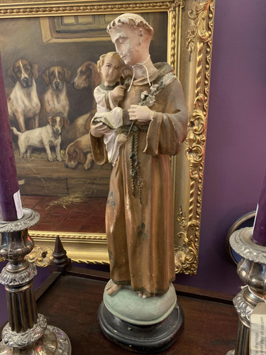 Vintage plaster figure - plaster, of