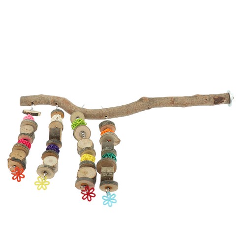 Natural wood parrot - parrot, play