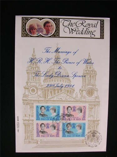 Benham silk stamp - cover, royal
