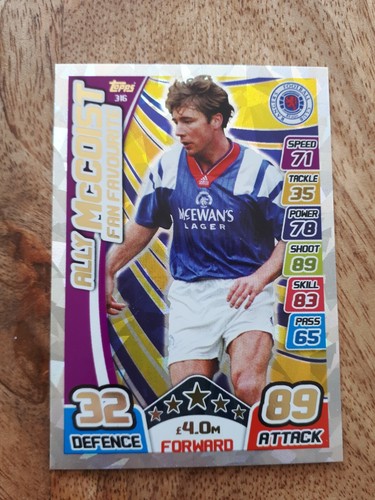 Ally mccoist rangers fan - mccoist,