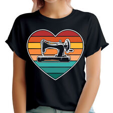 Retro Sunset Sew Machine