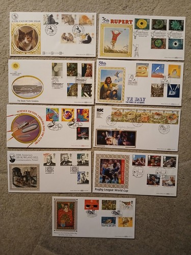 Benham fdcs commemorative - gb,