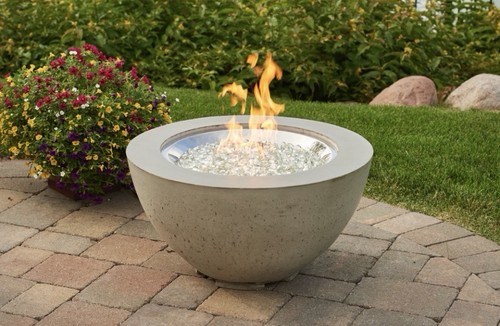 Outdoor greatroom cove fire - outdoor,