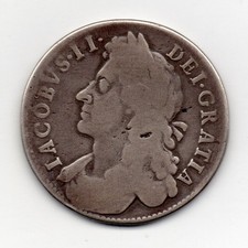 1685 Halfcrown, James II