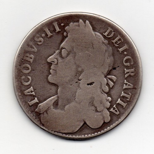1685 halfcrown james ii - 1685,