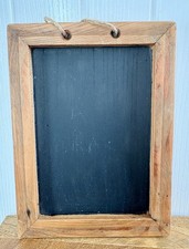 Vintage J Ellis Wooden Chalkboard Blackboard Wall Hanging Borkey Lane Boxs 12”
