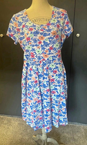 Mountain warehouse blue - mountain, floral