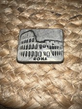 Rome Italy Small Metal Fridge Magnet