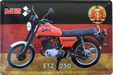 Metal sign 40 x 30 cm GDR