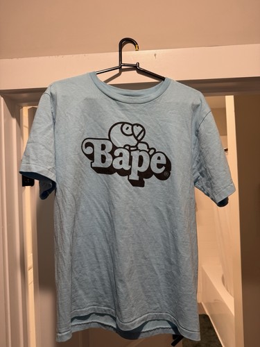 Bathing ape bape blue logo - bape,