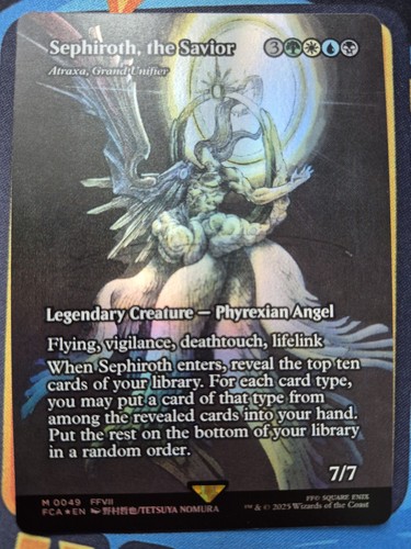 Sephiroth the saviour - the, |