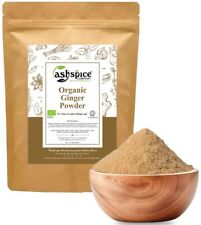 ORGANIC Ginger Powder Premium Quality  Soil Association Certified 50g-1900g